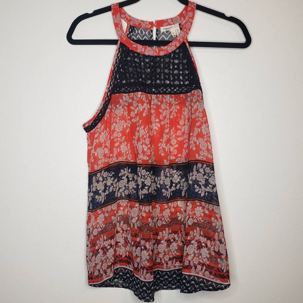 Meadow Rue| Crochet Floral Top